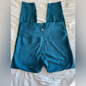 Lululemon Teal High-Waisted Leggings